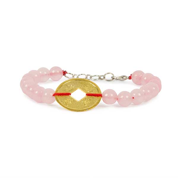 Buy Online Genuine Rose Quartz Beads Bracelets At Wholesale Price