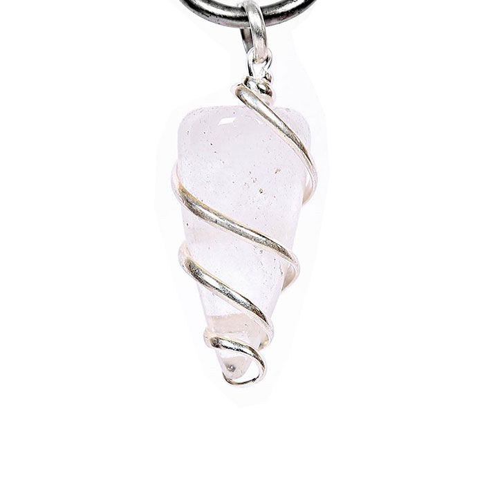 Crown Chakra Symbol Pencil with Crystal gemstone- chakra collections