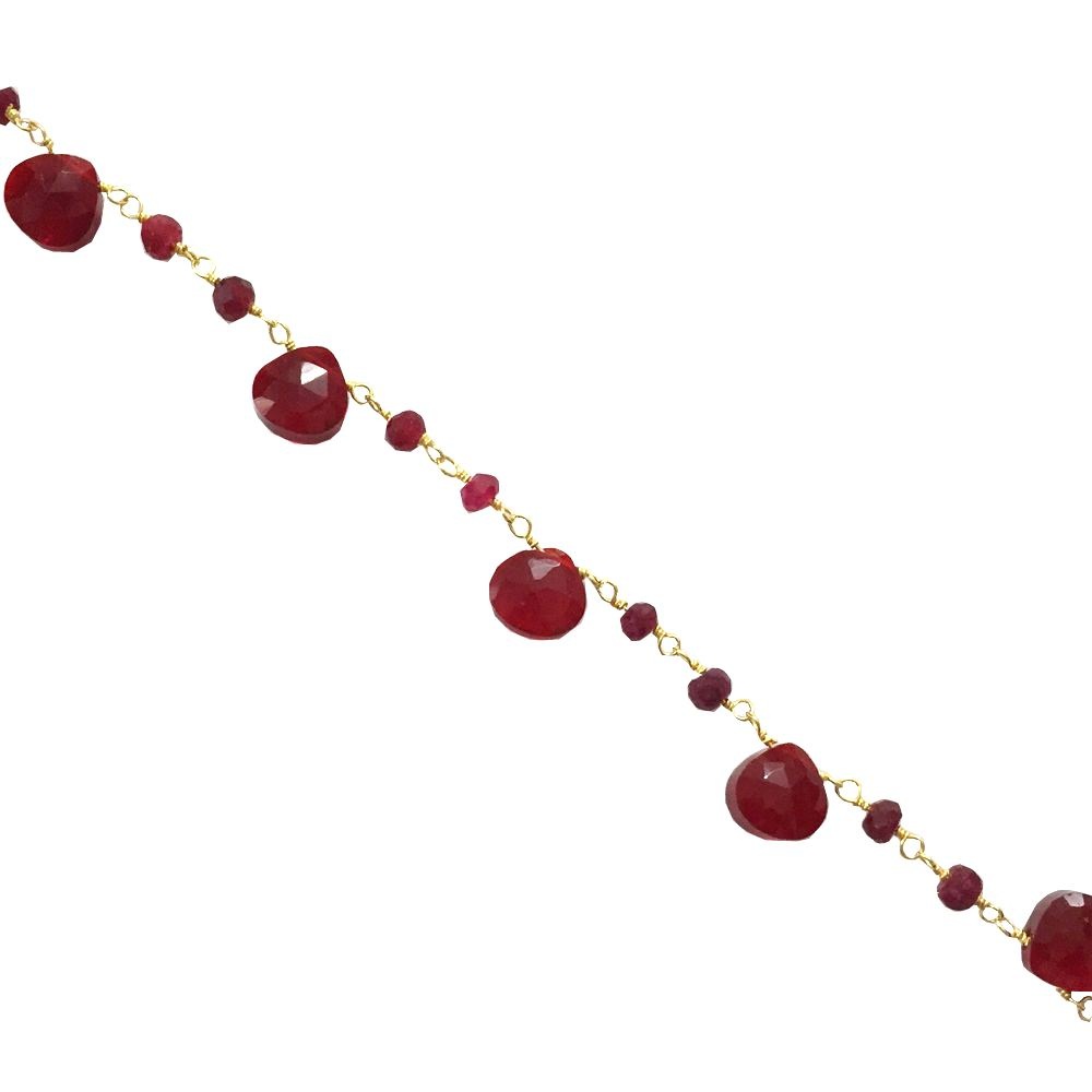 Best Quality Ready Stock Ruby Gemstone Rosary Chains