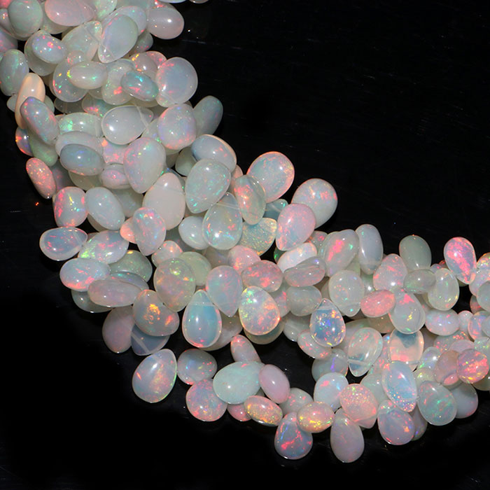 awesome look Ethiopian Opal Plain Beads Strands mala