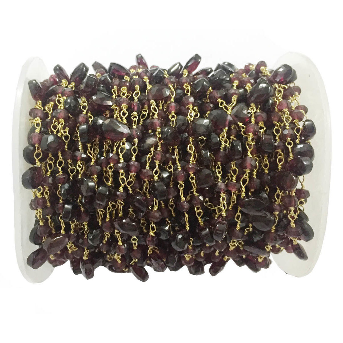 Exporter of garnet Gemstone Rosary Chains