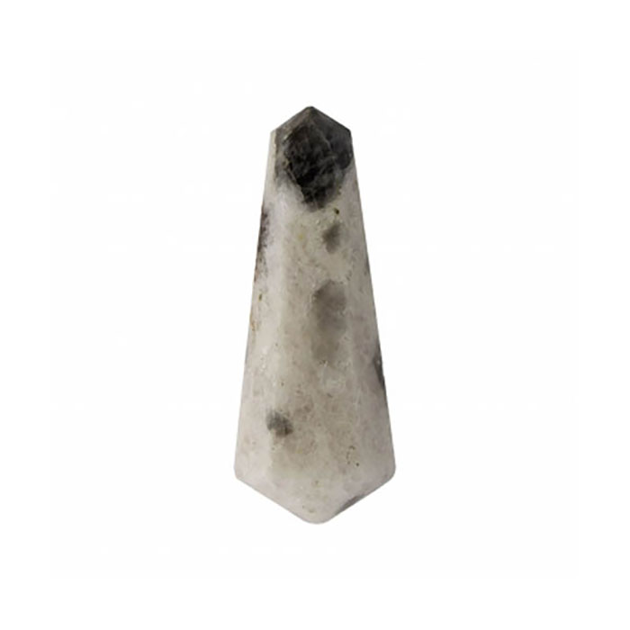 Third Eye Chakra symbol jewelry with Rainbow Moonstone Gemstone available at chakra collections