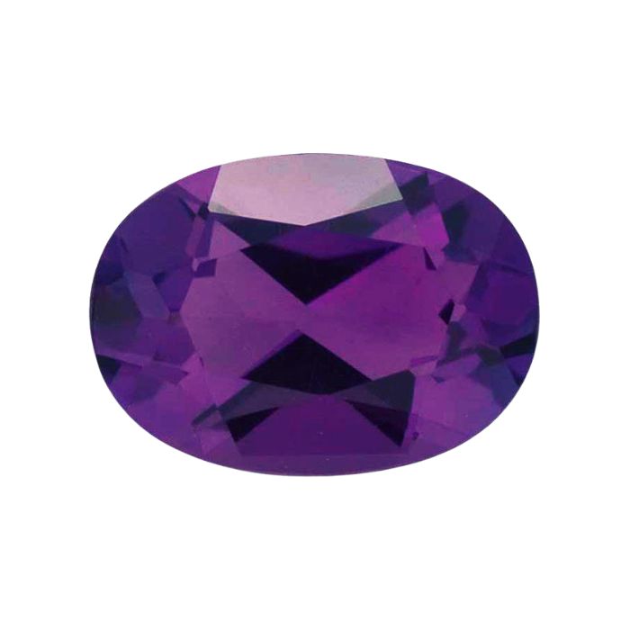 Shop for the best loose jewellery stones | oval African Amethyst loose gemstone|