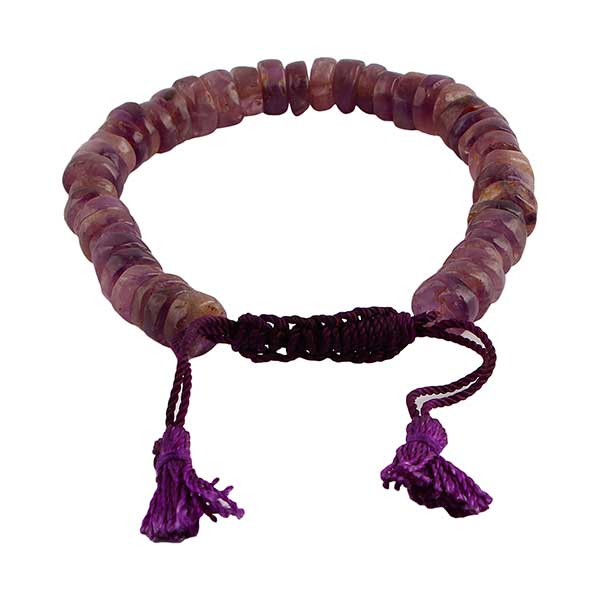 Buy Wholesale Natural Loose Amethyst  Beads Bracelets At Best Price