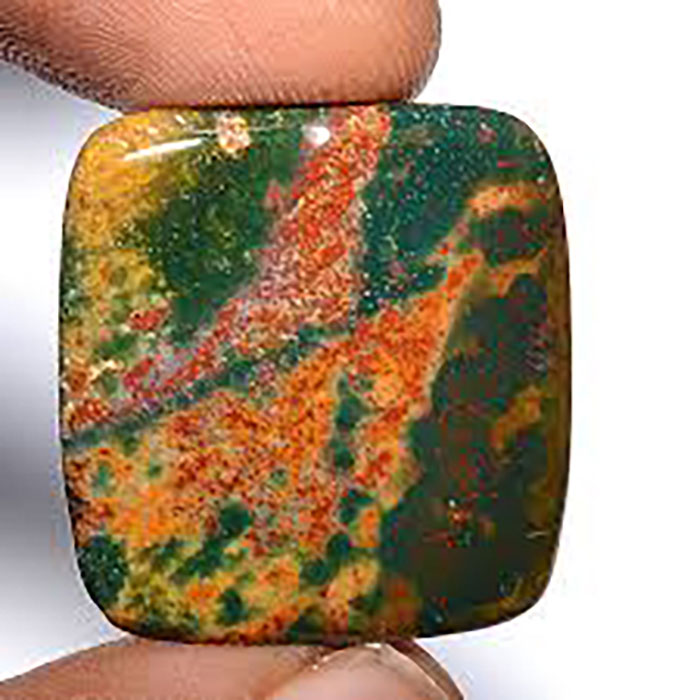 Buy Online Natural Blood Stone Cushion Gemstone | Loose Blood Stone Gemstones