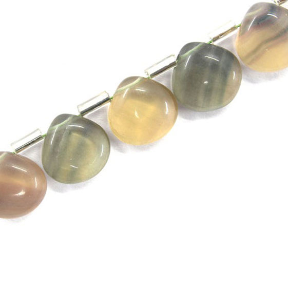 manufacturer of Amethyst Heart Beads Strand for jewellery