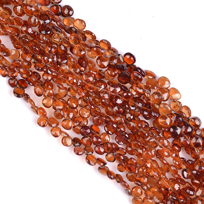 buy online Garnet Heart Beads Strands manufacturer