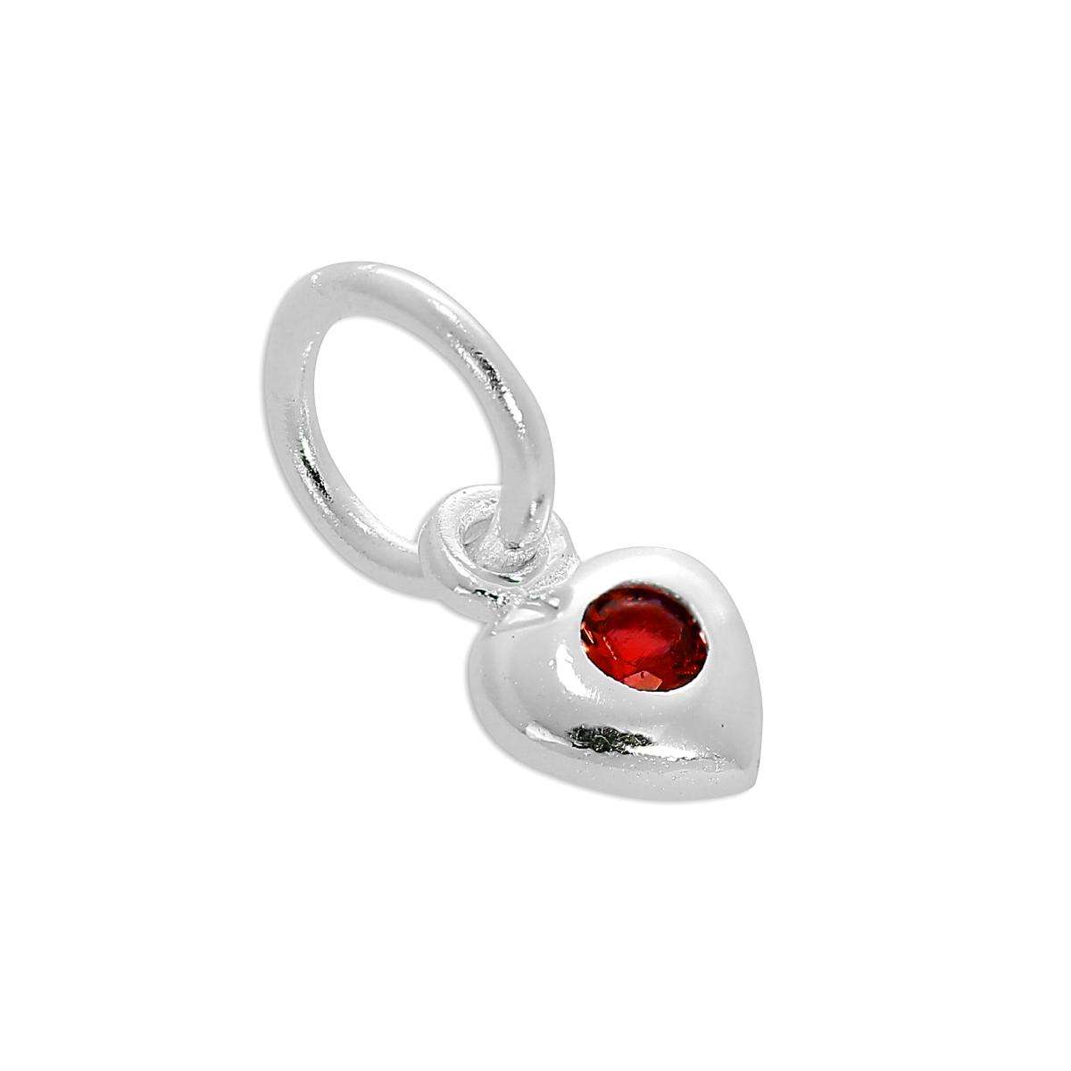 Huge Selection Garnet Birthstone Charm | Custom Design January Birthstone |