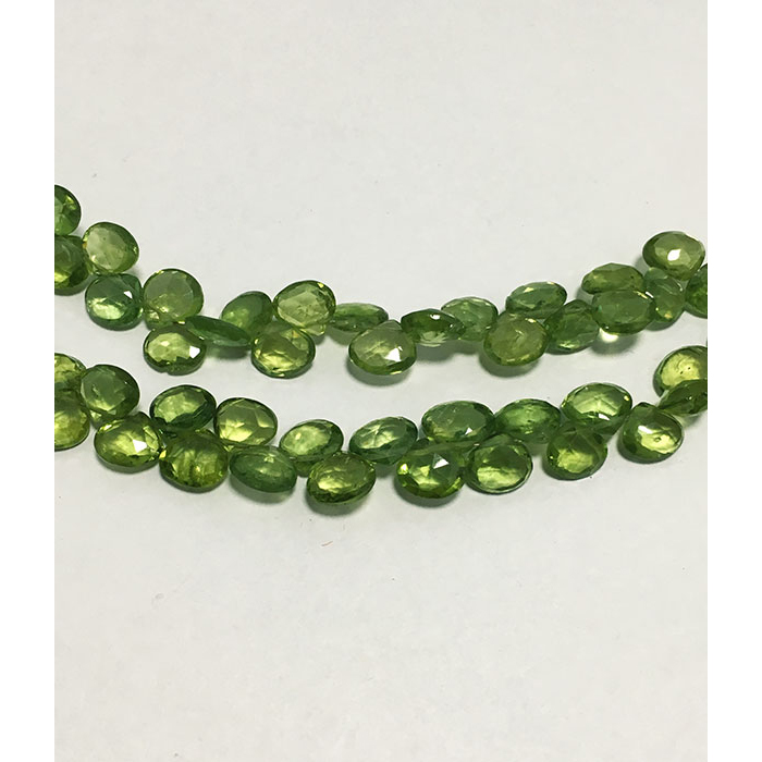 Best Buy Green Apatite Faceted Heart 6.5mm to 7mm Beads