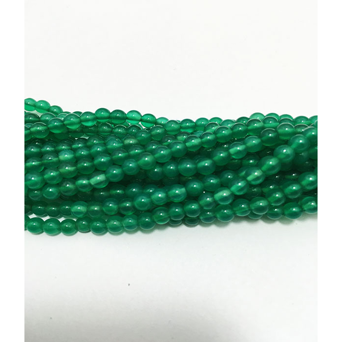buy online Green Onyx Plain Beads Strands manufacturer