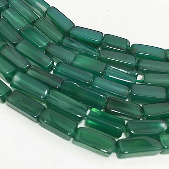 handmade Green Onyx Plain Beads Strands Huge selections