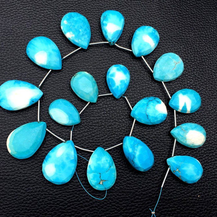 high quality Turquoise Faceted Beads Strands for jewelry