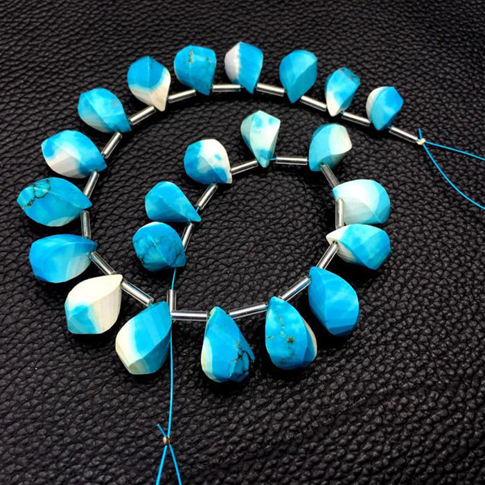 top quality Turquoise Faceted Beads Strands wholesaler