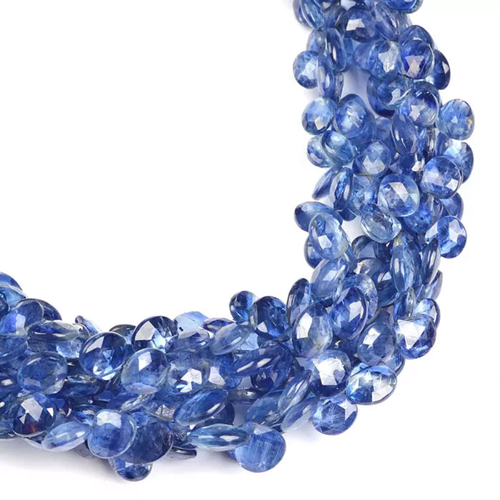 best buy kyanite Heart Beads Strands for necklace