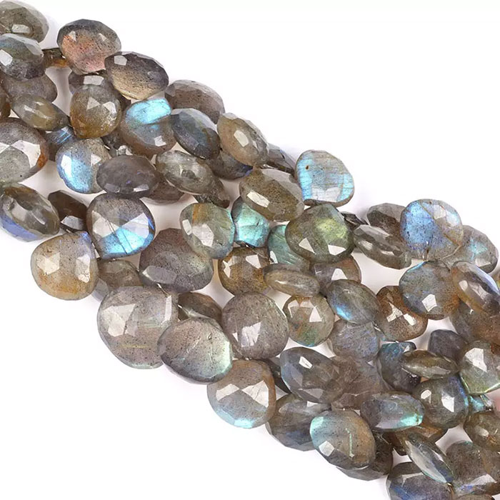 best deals Labradorean Heart Beads Strands suppliers