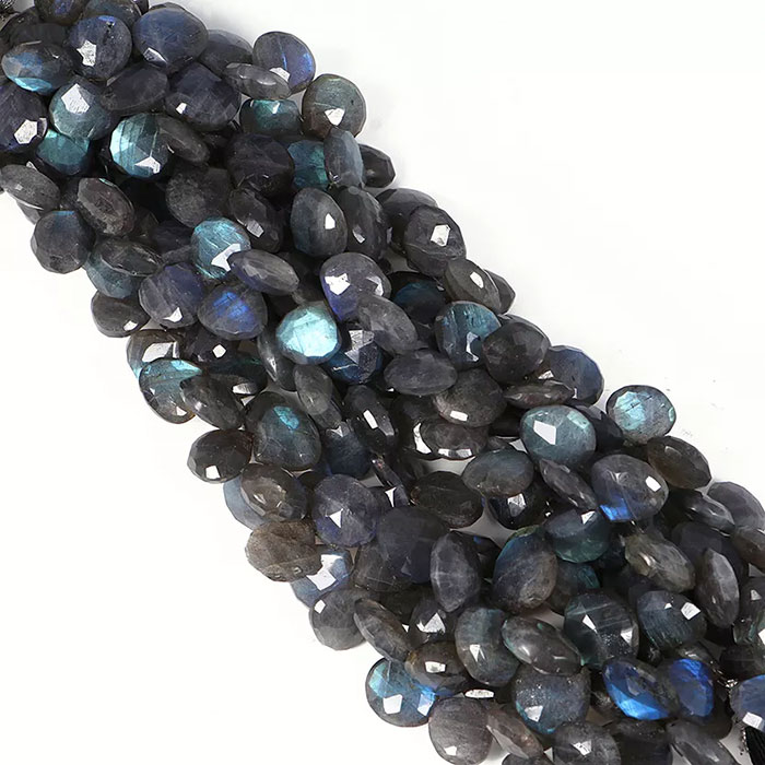 loose Labradorean Heart Beads Strands suppliers