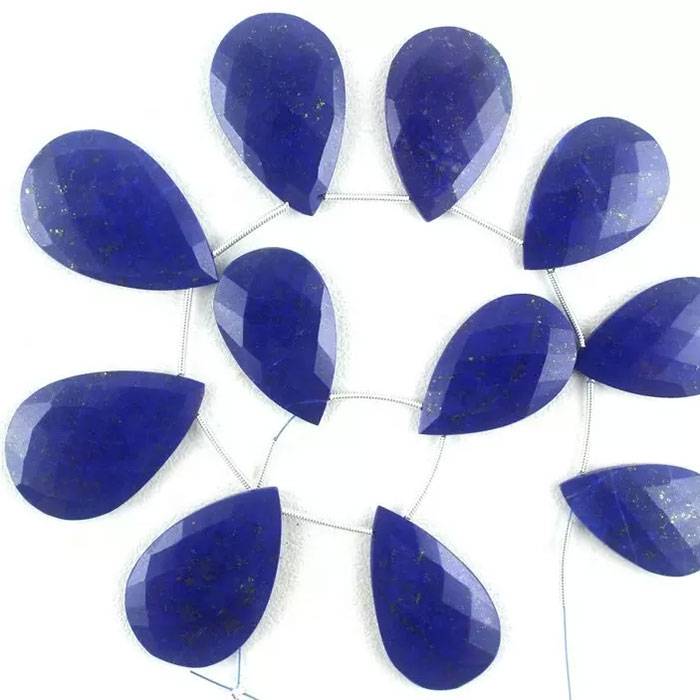 best deals Lapis Lazuli Faceted Beads Strands suppliers