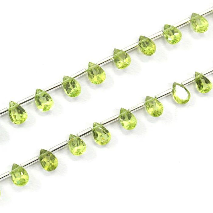 hand made Peridot Faceted Beads Strands wholesaler
