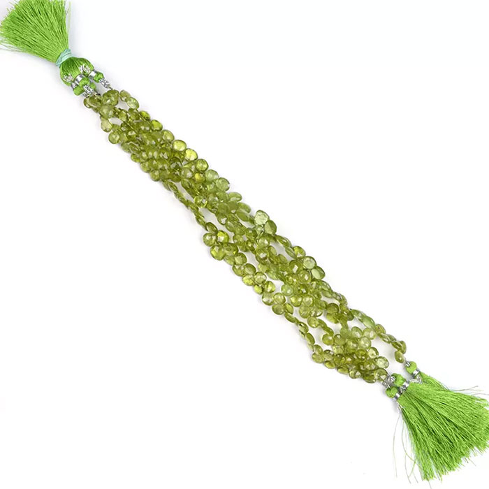 high quality Peridot Faceted Beads Strands for jewellery