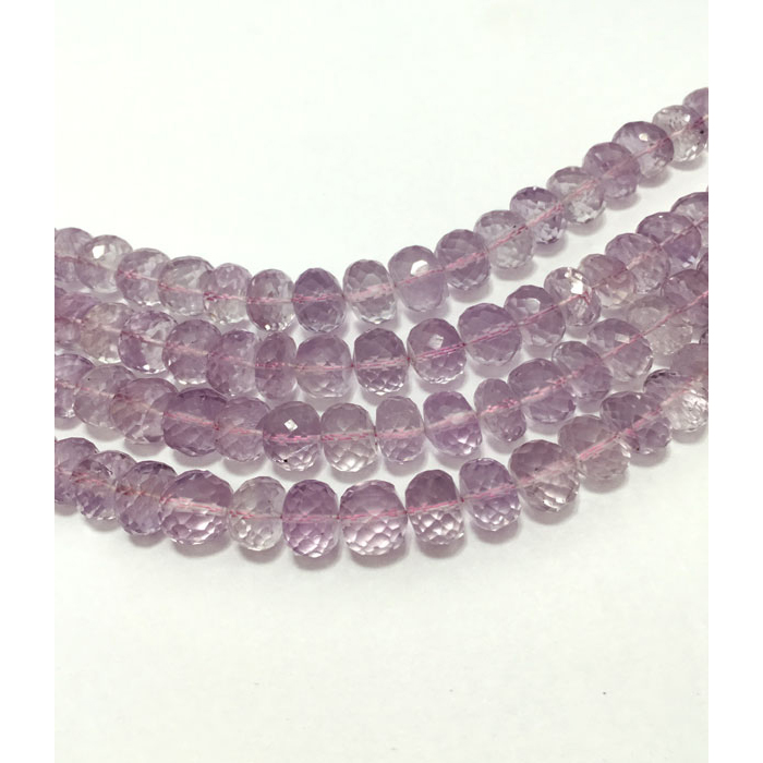 hand made Pink Amethyst Rendell Beads Strand wholesaler