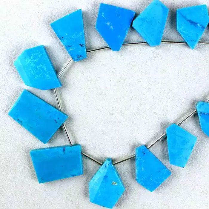 stunning Turquoise Plain Beads Strands wholesale price