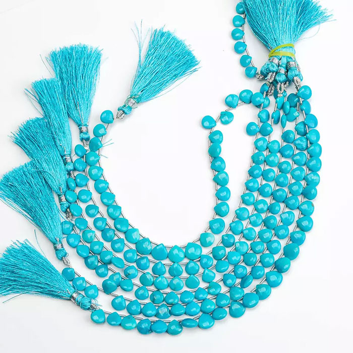 wholesale Turquoise Plain Beads Strands for necklace