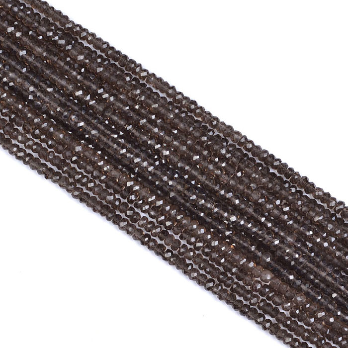 best deals Smoky Quartz Faceted Beads Strands suppliers
