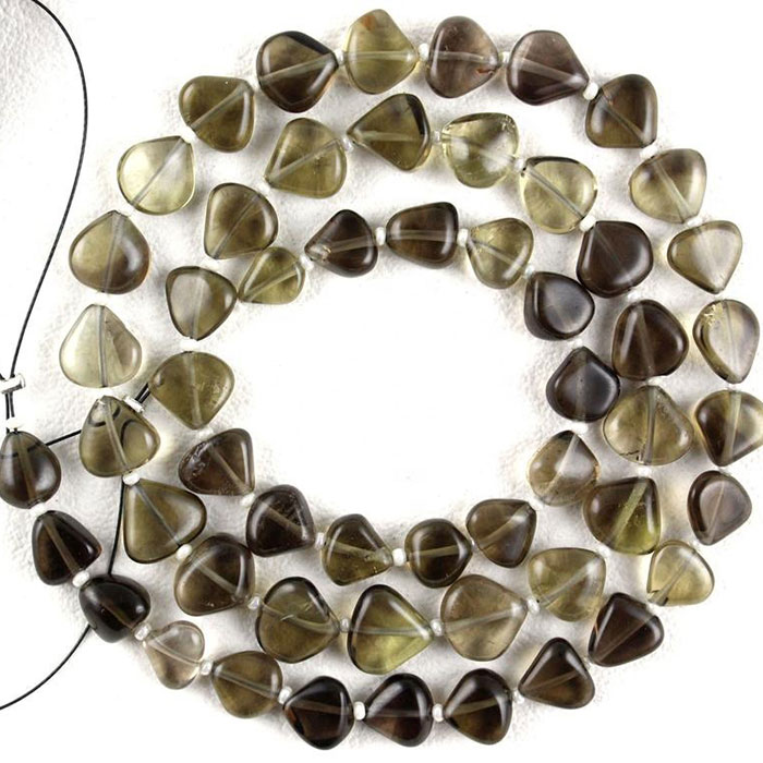 huge collection of Smoky Quartz Plain Beads Strands exporters