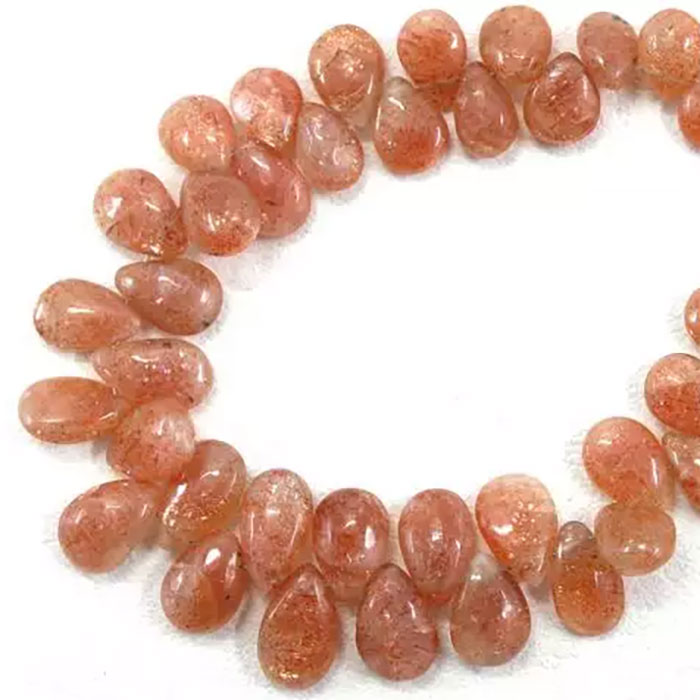 buy online Sunstone Plain Beads Strands manufacturer