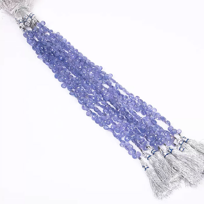 best buy Tanzanite Faceted Beads Strands for necklace