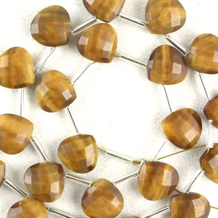 best quality Tiger's Eye Faceted Beads Starnds manufcturer