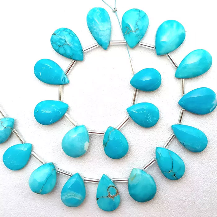 best quality Turquoise Plain Beads Strands manufacturer