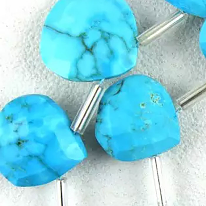huge collection of Turquoise Faceted Beads Strands exporters