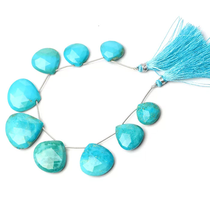 manufacturer of Turquoise Faceted Beads Strands for jewelry