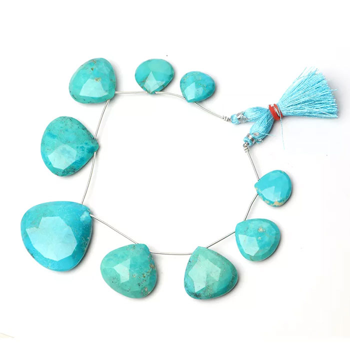 suppliers of Turquoise Faceted Beads Strands at best price