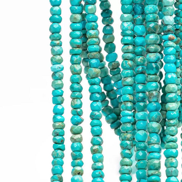 loose Turquoise Faceted Beads Strands suppliers