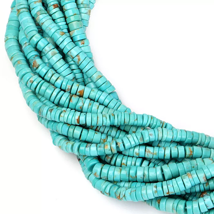 world wide Turquoise Plain Beads Strands exporters