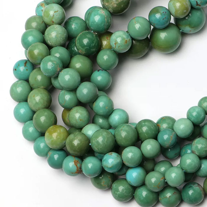 wholesale Turquoise Plain Beads Strands for necklace