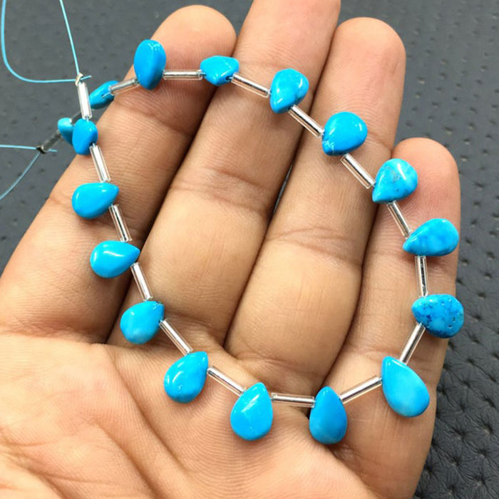 wholesaler of Turquoise Faceted Beads Strands for mala