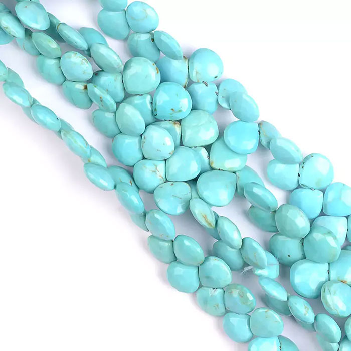 suppliers of Turquoise Faceted Beads Strands at best price