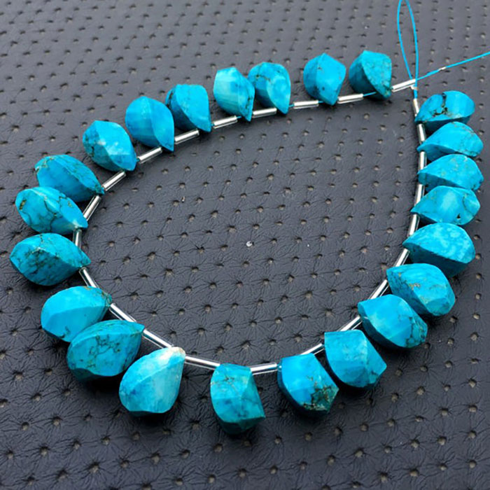 wholesale Turquoise Faceted Beads Strands for necklace