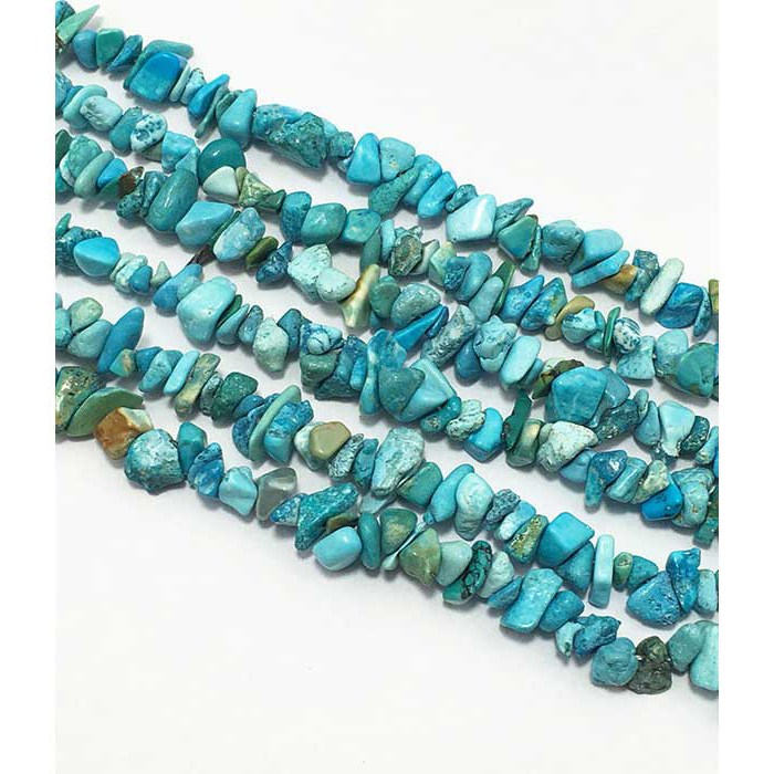 Exporter Turquoise Uncut Chips Uneven Beads
