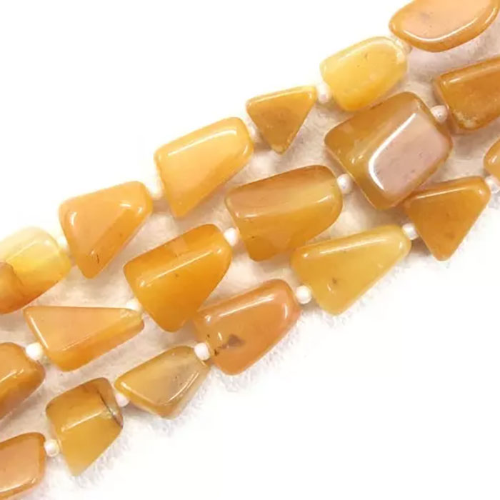 best quality Aventurine Nuggets Beads Strand manufacturer