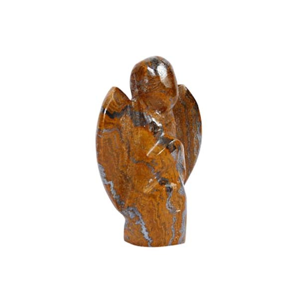 Wholesale Carving Tiger's Eye Gemstone Angel