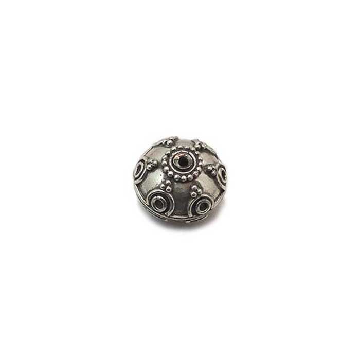 Big hand made beads|silver beads in india